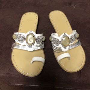 Blingy sandals!